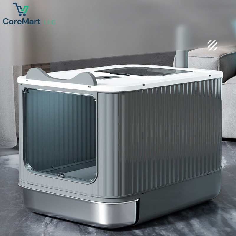 COREMART™ Stainless Steel Cat Litter System